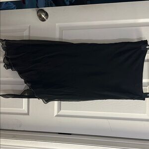 The Limited Asymmetrical Black Skirt